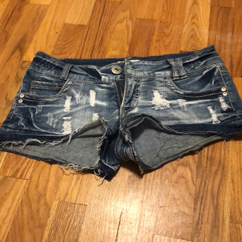 jean shorts
